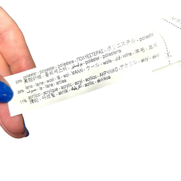 Zara Cropped‎ Plaid Jacket Shacket Purple Cream Size Large - Picture 10 of 11